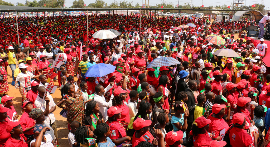 FRELIMO final campaign rally in Maputo